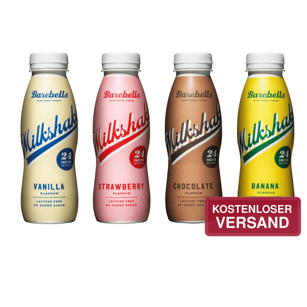 Probierpaket Barebells Milchshakes (8x330 ml) - Barebells Protein Milkshake