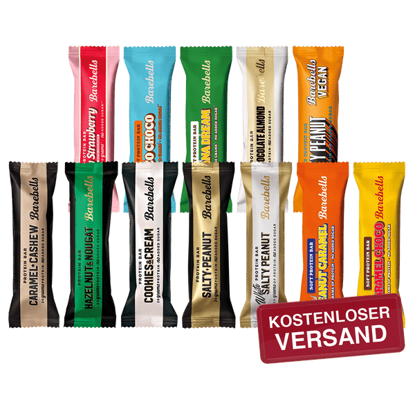 Probierpaket Barebells Protein Bars (12x55 g) - Barebells Protein Bars