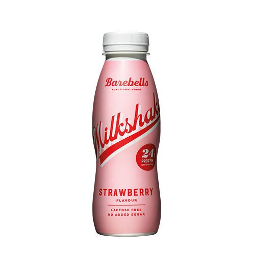 Barebells Protein Milkshake Strawberry (8x 330ml) - Barebells Protein Milkshake