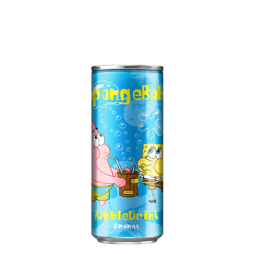 Kids Drinks SpongeBob Bubble Drink (24x250ml) - Kids Drinks